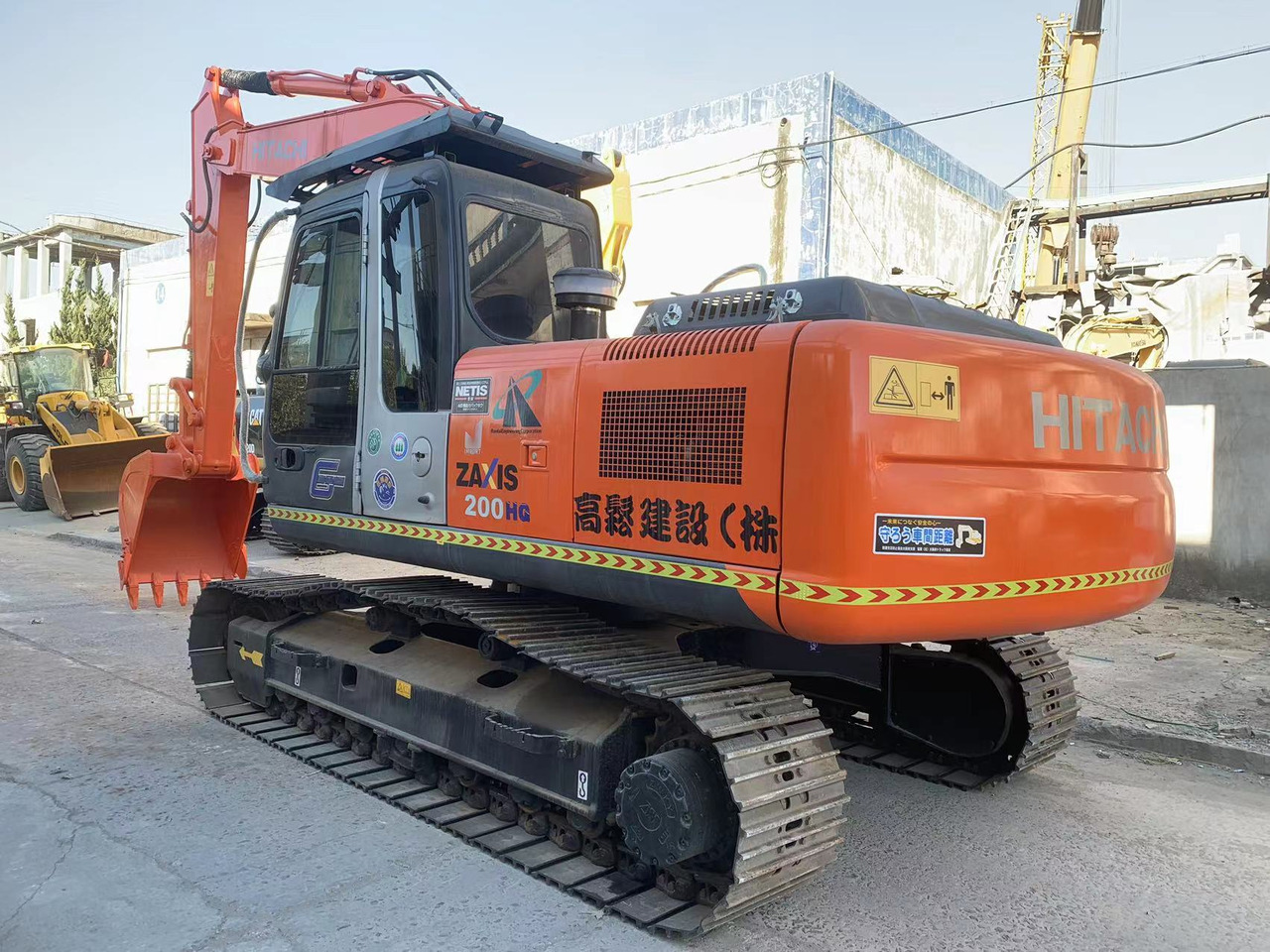 HITACHI ZX200-3G - Escavadora de rastos: foto 4 HITACHI ZX200-3G - Escavadora de rastos: foto 4