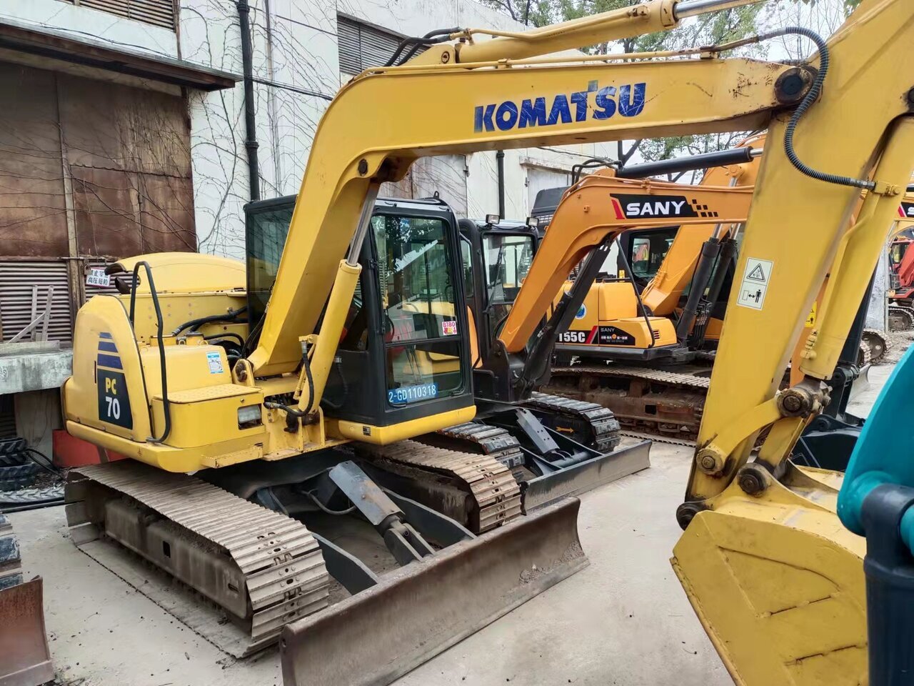 KOMATSU PC70 - Mini escavadeira: foto 1 KOMATSU PC70 - Mini escavadeira: foto 1