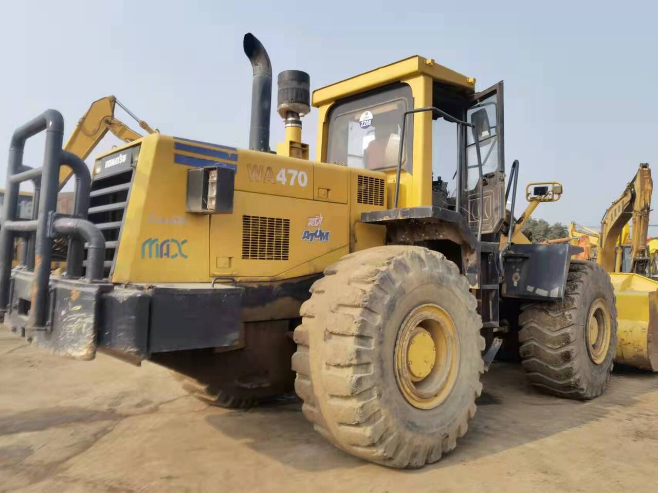KOMATSU WA470-3 - Pá carregadora de rodas: foto 4 KOMATSU WA470-3 - Pá carregadora de rodas: foto 4