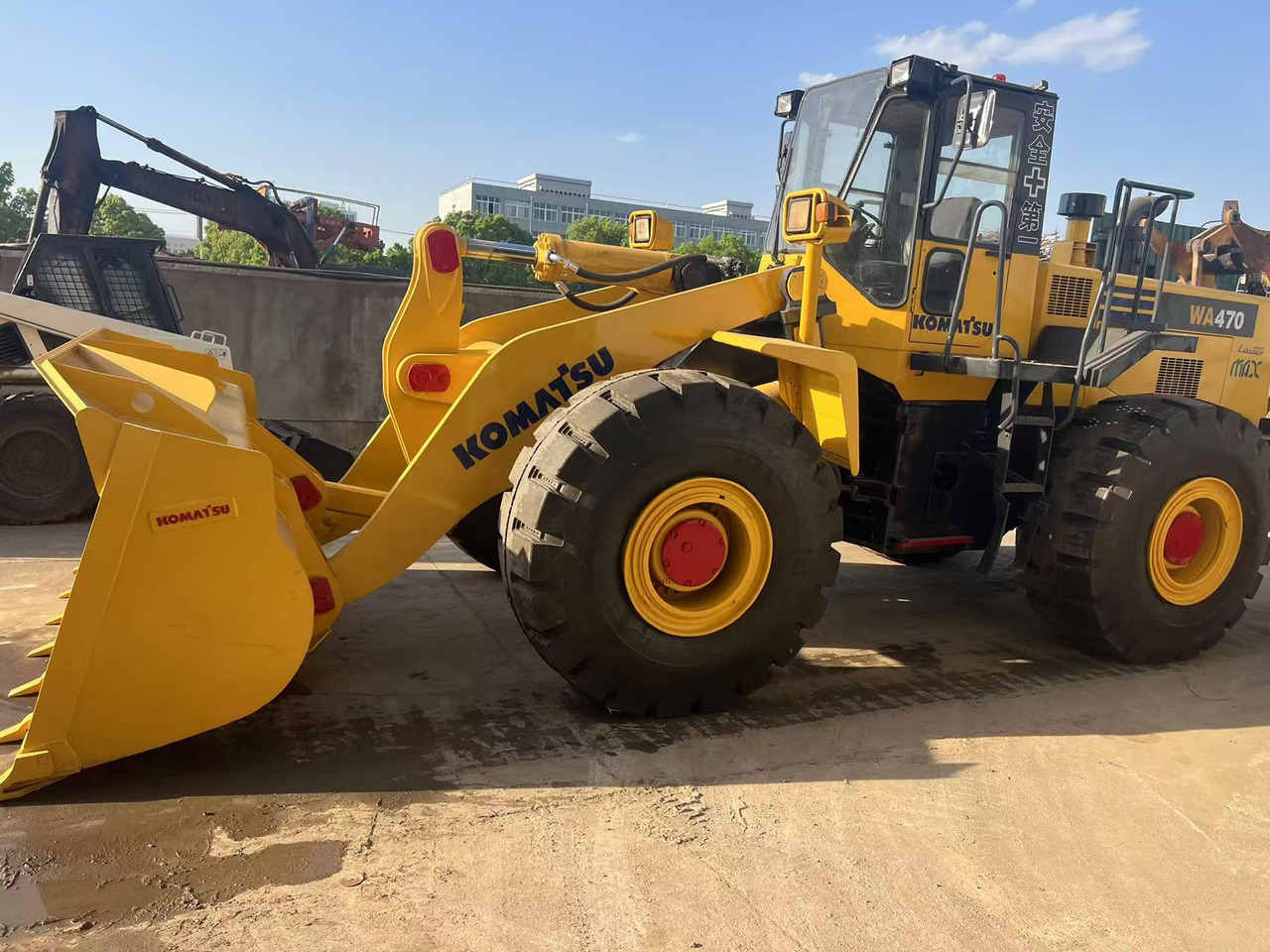Komatsu WA470-3 - Pá carregadora de rodas: foto 1 Komatsu WA470-3 - Pá carregadora de rodas: foto 1