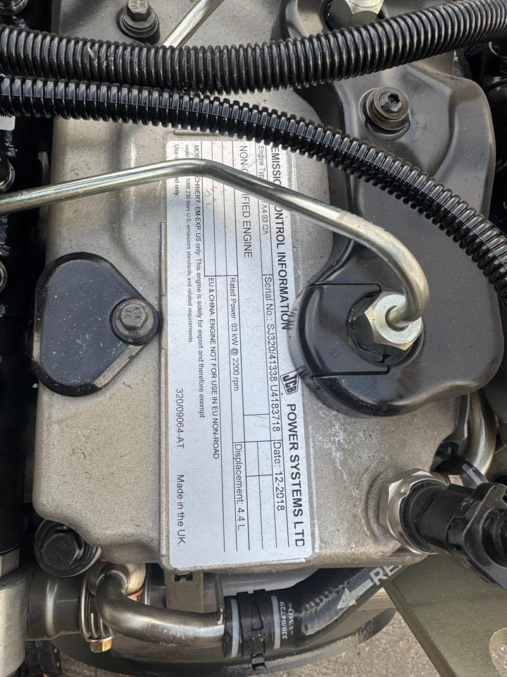 Motor novo JCB 444 93kW 12V Tier 4 TCA Engine: foto 6