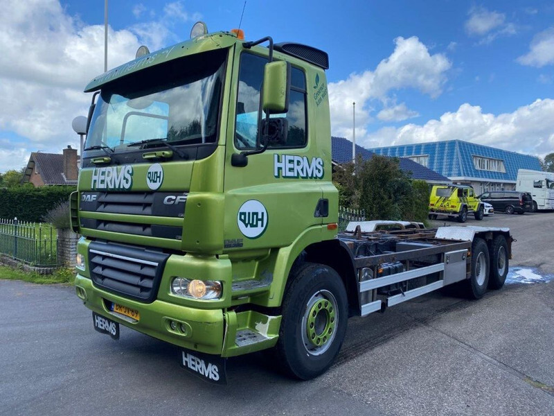 DAF CF 85.380 CF 380 FULL STEEL SPRING HOLLAND TRUCK 380 HP - Camião com sistema de cabo: foto 1 DAF CF 85.380 CF 380 FULL STEEL SPRING HOLLAND TRUCK 380 HP - Camião com sistema de cabo: foto 1
