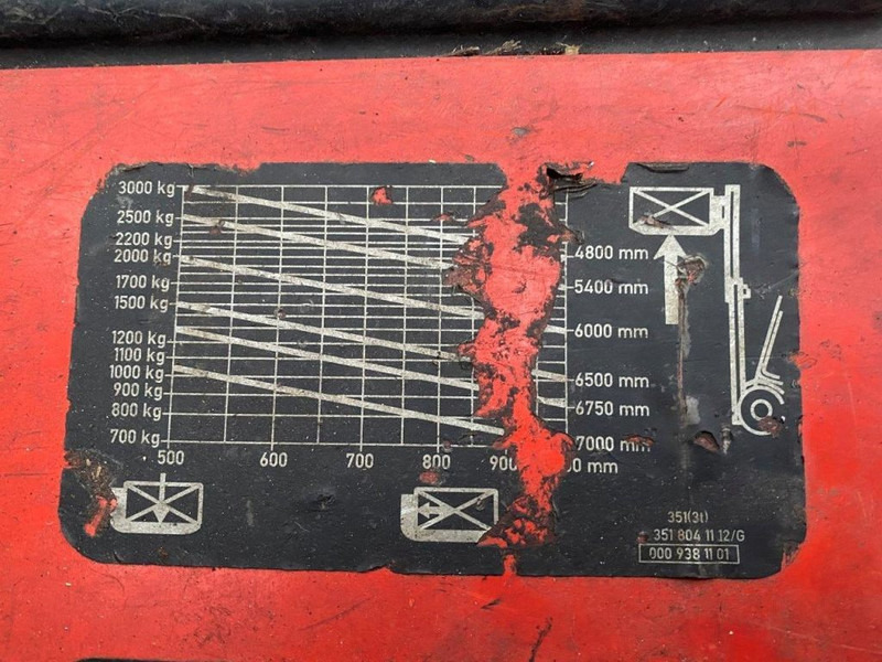 Empilhadeira a diesel Linde H30 H 30 Diesel !!!LOW HOURS!!!: foto 14 Empilhadeira a diesel Linde H30 H 30 Diesel !!!LOW HOURS!!!: foto 14