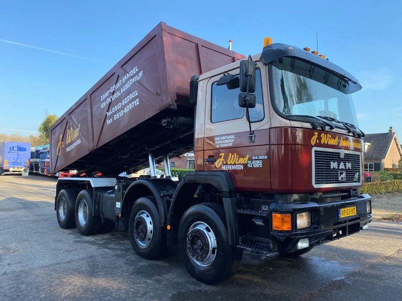 MAN 35 35.322 HOLLAND TRUCK FULL STEEL SPRING MANUAL ZF GEARBOX no 372 - Camião basculante: foto 2 MAN 35 35.322 HOLLAND TRUCK FULL STEEL SPRING MANUAL ZF GEARBOX no 372 - Camião basculante: foto 2