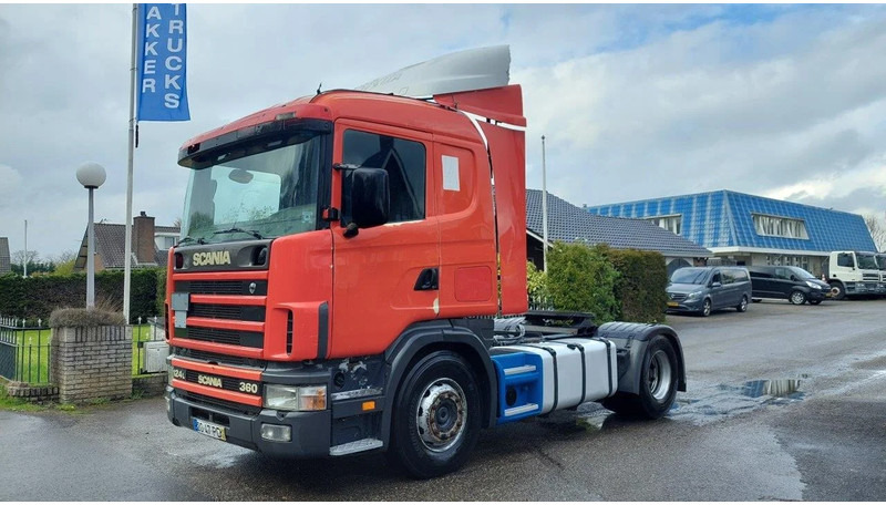 Scania R124-360 360 MANUAL GEARBOX RETARDER HYDRAULIC PTO - Tractor: foto 1 Scania R124-360 360 MANUAL GEARBOX RETARDER HYDRAULIC PTO - Tractor: foto 1