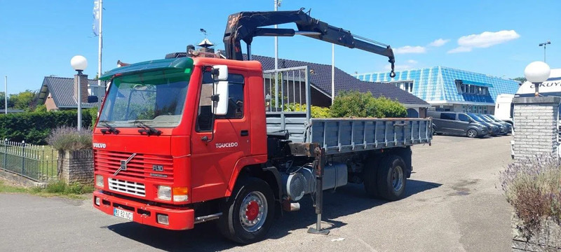 Volvo FL 10.320 4x2 Kipper Crane Steel Suspension - Camião basculante, Camião grua: foto 3 Volvo FL 10.320 4x2 Kipper Crane Steel Suspension - Camião basculante, Camião grua: foto 3