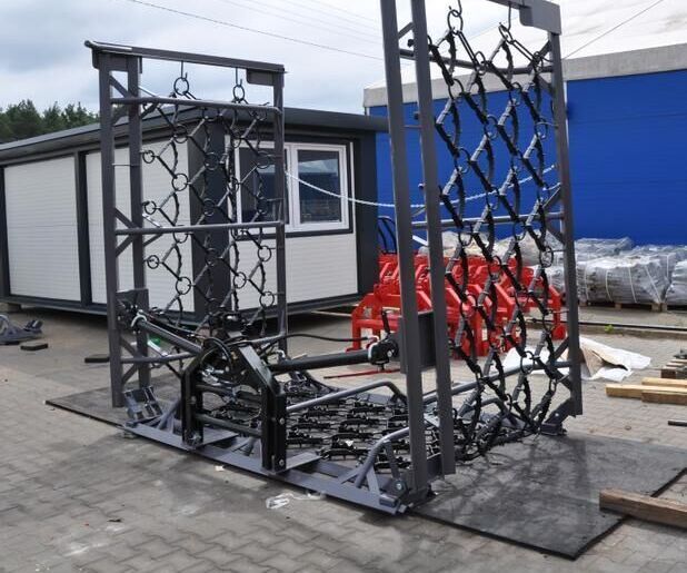 Metal-Technik Włóka łąkowa ciężka, 5m, czterorzędowa - Grade para prados: foto 4 Metal-Technik Włóka łąkowa ciężka, 5m, czterorzędowa - Grade para prados: foto 4