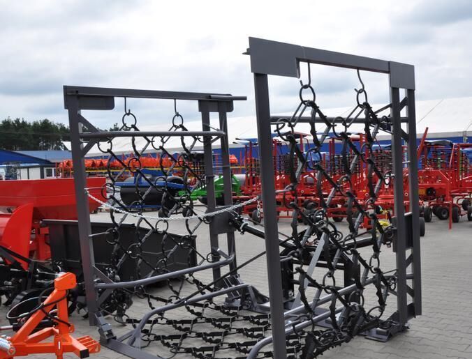 Metal-Technik Włóka łąkowa ciężka, 5m, czterorzędowa - Grade para prados: foto 2 Metal-Technik Włóka łąkowa ciężka, 5m, czterorzędowa - Grade para prados: foto 2