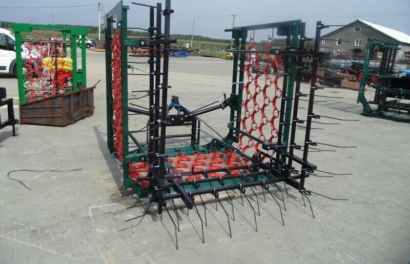 Metal-Technik Włoko-chwastownik 6m - Grade para prados: foto 1 Metal-Technik Włoko-chwastownik 6m - Grade para prados: foto 1