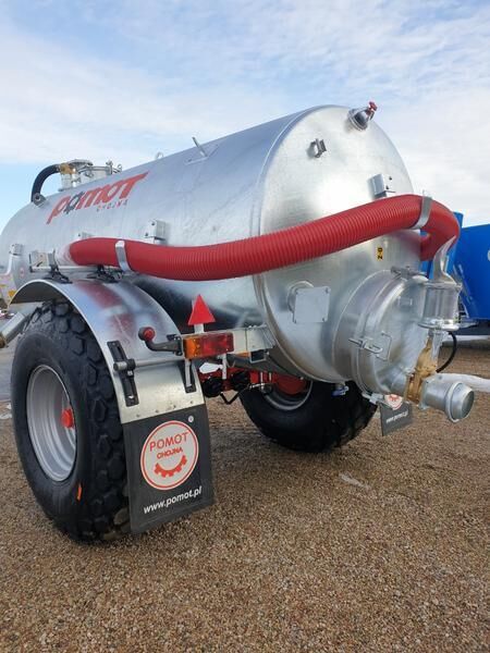 POMOT Single-axial tanker truck/ Beczkowóz wóz asenizacyjny 8000 l - Cisterna de chorume: foto 1 POMOT Single-axial tanker truck/ Beczkowóz wóz asenizacyjny 8000 l - Cisterna de chorume: foto 1