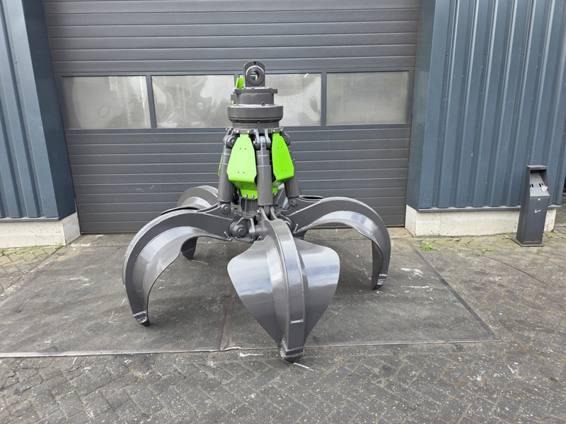 Sennebogen orange peel grapple sennebogen poliepgrijper - Garra por Máquina de construção: foto 1 Sennebogen orange peel grapple sennebogen poliepgrijper - Garra por Máquina de construção: foto 1