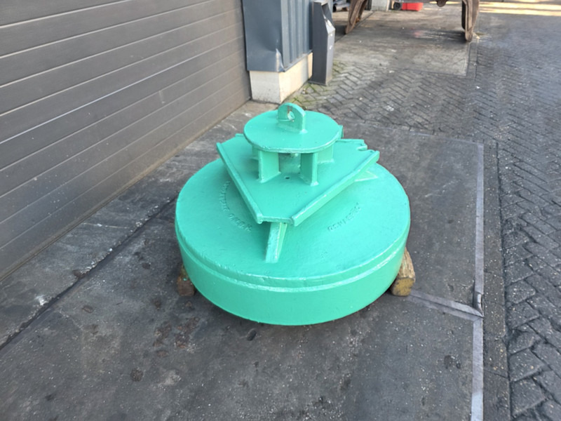 Scrap magnet schrootmagneet steinert demag magneet liebherr sennebogen - Garra por Máquina de construção: foto 3 Scrap magnet schrootmagneet steinert demag magneet liebherr sennebogen - Garra por Máquina de construção: foto 3