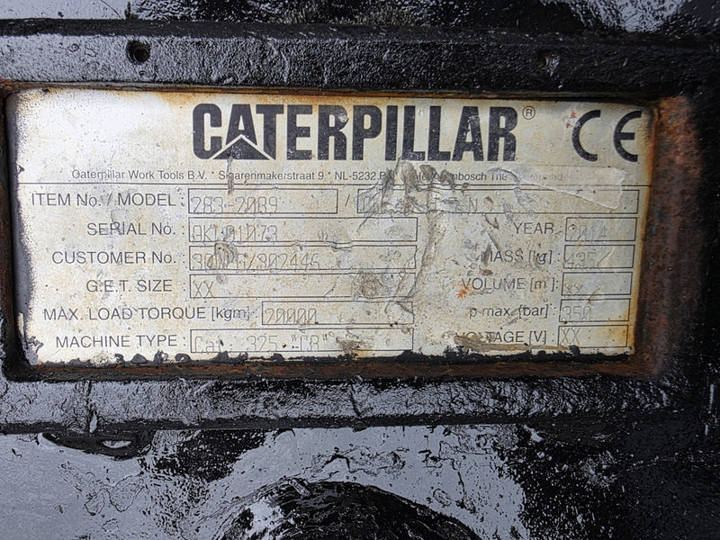Snelwissel cw 45 cat 325 verachtert coupler cw45 - Acoplamento rápido por Máquina de construção: foto 5 Snelwissel cw 45 cat 325 verachtert coupler cw45 - Acoplamento rápido por Máquina de construção: foto 5