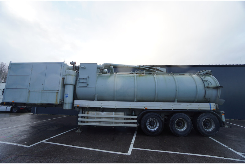 Burg 3 AXLE VACUUM TANK TRAILER SUCK AND PRESS - Semirreboque tanque: foto 1 Burg 3 AXLE VACUUM TANK TRAILER SUCK AND PRESS - Semirreboque tanque: foto 1