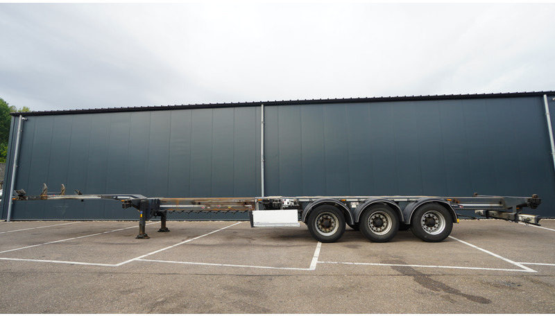 D-Tec 3 AXLE MULTI CONTAINER TRANSPORT TRAILER EXTENDABLE 45 FT - Semi-reboque transportador de contêineres/ Caixa móvel: foto 1 D-Tec 3 AXLE MULTI CONTAINER TRANSPORT TRAILER EXTENDABLE 45 FT - Semi-reboque transportador de contêineres/ Caixa móvel: foto 1