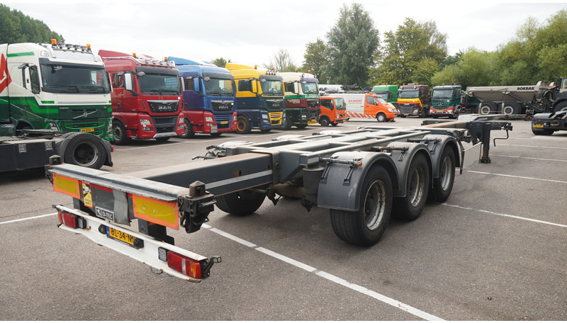 D-Tec 3 AXLE MULTI CONTAINER TRANSPORT TRAILER EXTENDABLE 45 FT - Semi-reboque transportador de contêineres/ Caixa móvel: foto 5 D-Tec 3 AXLE MULTI CONTAINER TRANSPORT TRAILER EXTENDABLE 45 FT - Semi-reboque transportador de contêineres/ Caixa móvel: foto 5