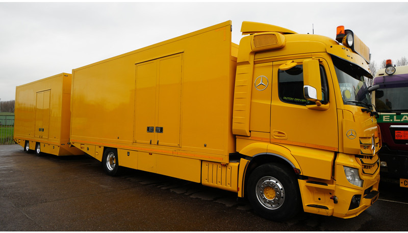 Mercedes-Benz ACTROS 1942 CAR TRANSPORTER COMBI WITH TIJHOF TRAILER - Camião transporte de veículos: foto 4 Mercedes-Benz ACTROS 1942 CAR TRANSPORTER COMBI WITH TIJHOF TRAILER - Camião transporte de veículos: foto 4