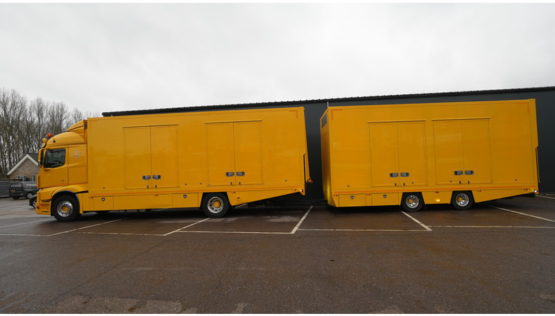 Mercedes-Benz ACTROS 1942 CAR TRANSPORTER COMBI WITH TIJHOF TRAILER - Camião transporte de veículos: foto 1 Mercedes-Benz ACTROS 1942 CAR TRANSPORTER COMBI WITH TIJHOF TRAILER - Camião transporte de veículos: foto 1