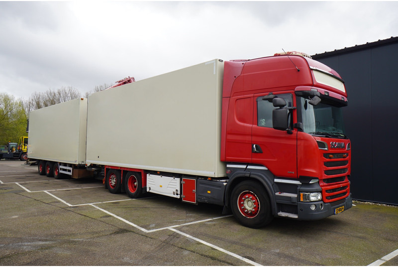 Scania R 580 V8 6X2 FRIGO RETARDER IN COMBI WITH BURG TRAILER - Camião frigorífico: foto 4 Scania R 580 V8 6X2 FRIGO RETARDER IN COMBI WITH BURG TRAILER - Camião frigorífico: foto 4