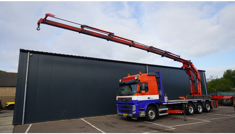 Volvo FM 450 8X4 FLATBED WITH GORMACH 3400E6 CRANE - Camião grua: foto 2 Volvo FM 450 8X4 FLATBED WITH GORMACH 3400E6 CRANE - Camião grua: foto 2