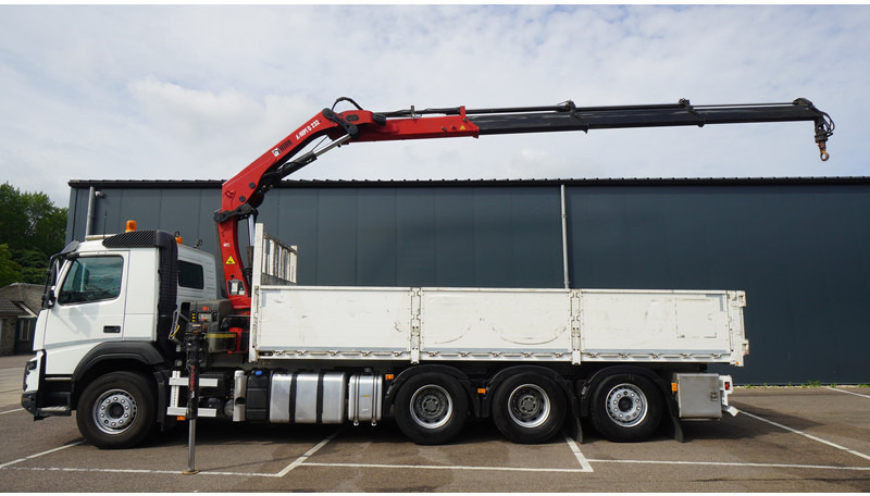 Volvo FMX 460 8X4 OPEN BOX WITH HIAB X-HIPRO 232 E-3 CRANE - Camião grua: foto 1 Volvo FMX 460 8X4 OPEN BOX WITH HIAB X-HIPRO 232 E-3 CRANE - Camião grua: foto 1