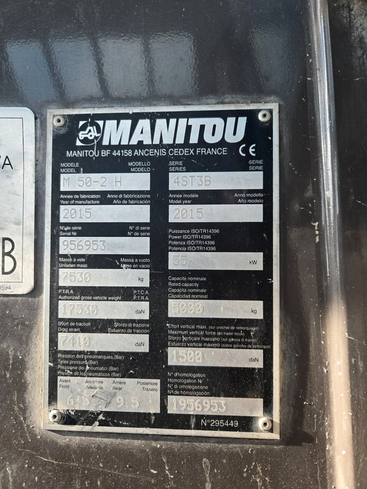 Manitou M50-2H - Empilhadeira a diesel: foto 2 Manitou M50-2H - Empilhadeira a diesel: foto 2