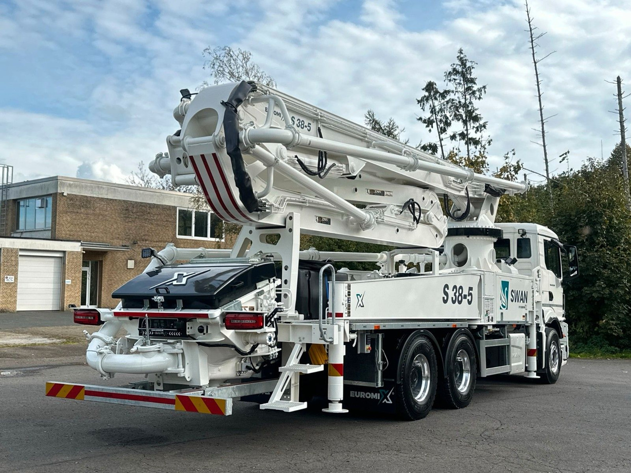 MAN TGS 26.510 6x4 SWAN TSP 38-5 160RZ ( 38m ) - Autobomba de betão: foto 5 MAN TGS 26.510 6x4 SWAN TSP 38-5 160RZ ( 38m ) - Autobomba de betão: foto 5