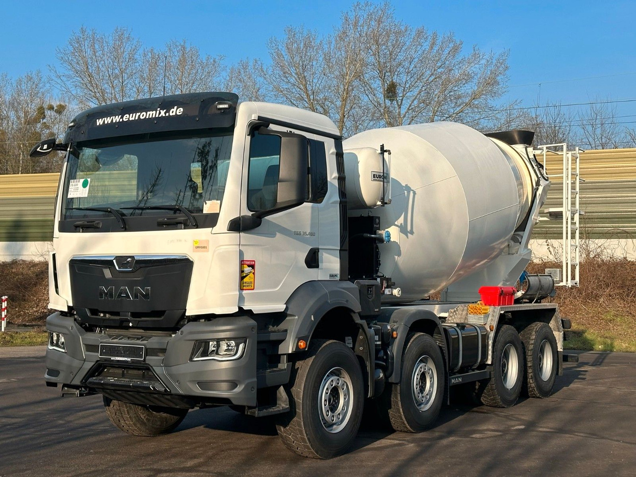 MAN TGS 37.480 8x4 EuromixMTP EM 10 L - Camião betoneira: foto 1 MAN TGS 37.480 8x4 EuromixMTP EM 10 L - Camião betoneira: foto 1
