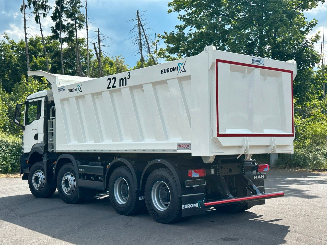MAN TGS 41.440 8x4 EuromixMTP 22m³ Eckige Mulde - Camião basculante: foto 5 MAN TGS 41.440 8x4 EuromixMTP 22m³ Eckige Mulde - Camião basculante: foto 5
