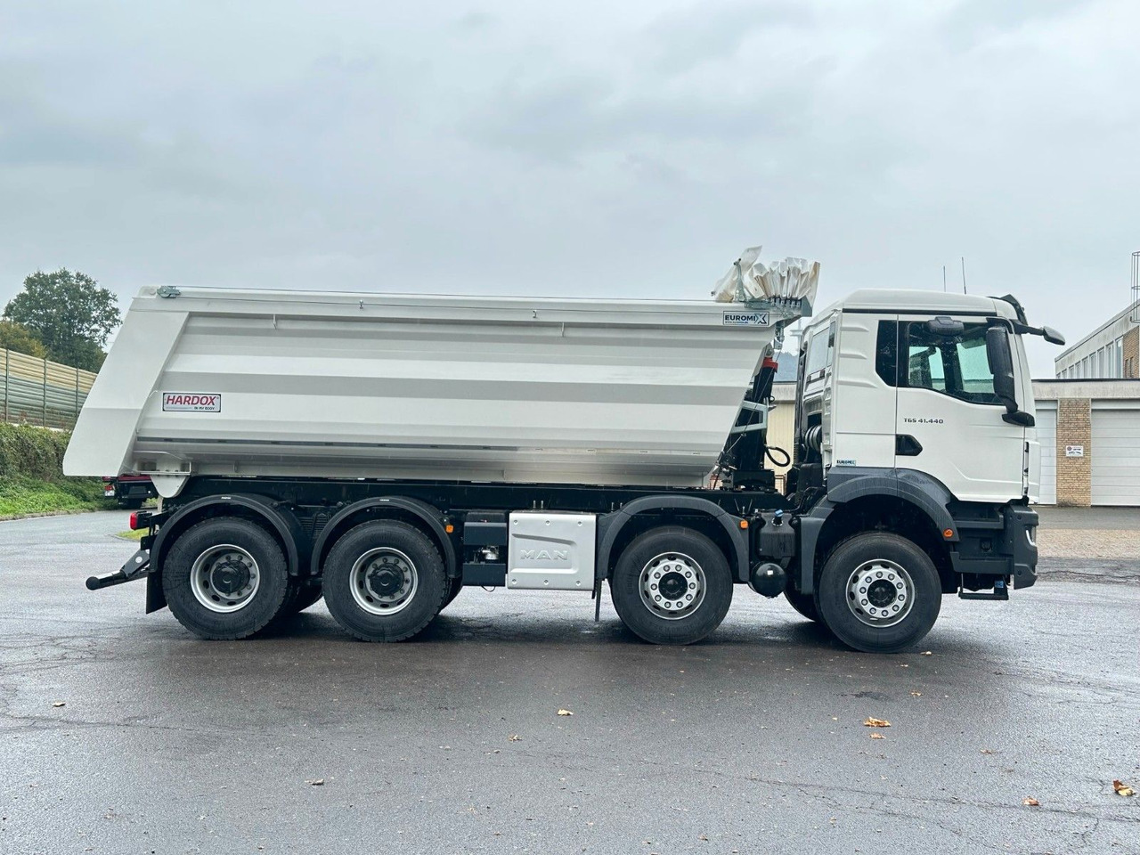 Camião basculante MAN TGS 41.440 BB 8X4 Euromix Mulden Kipper HARDOX: foto 6