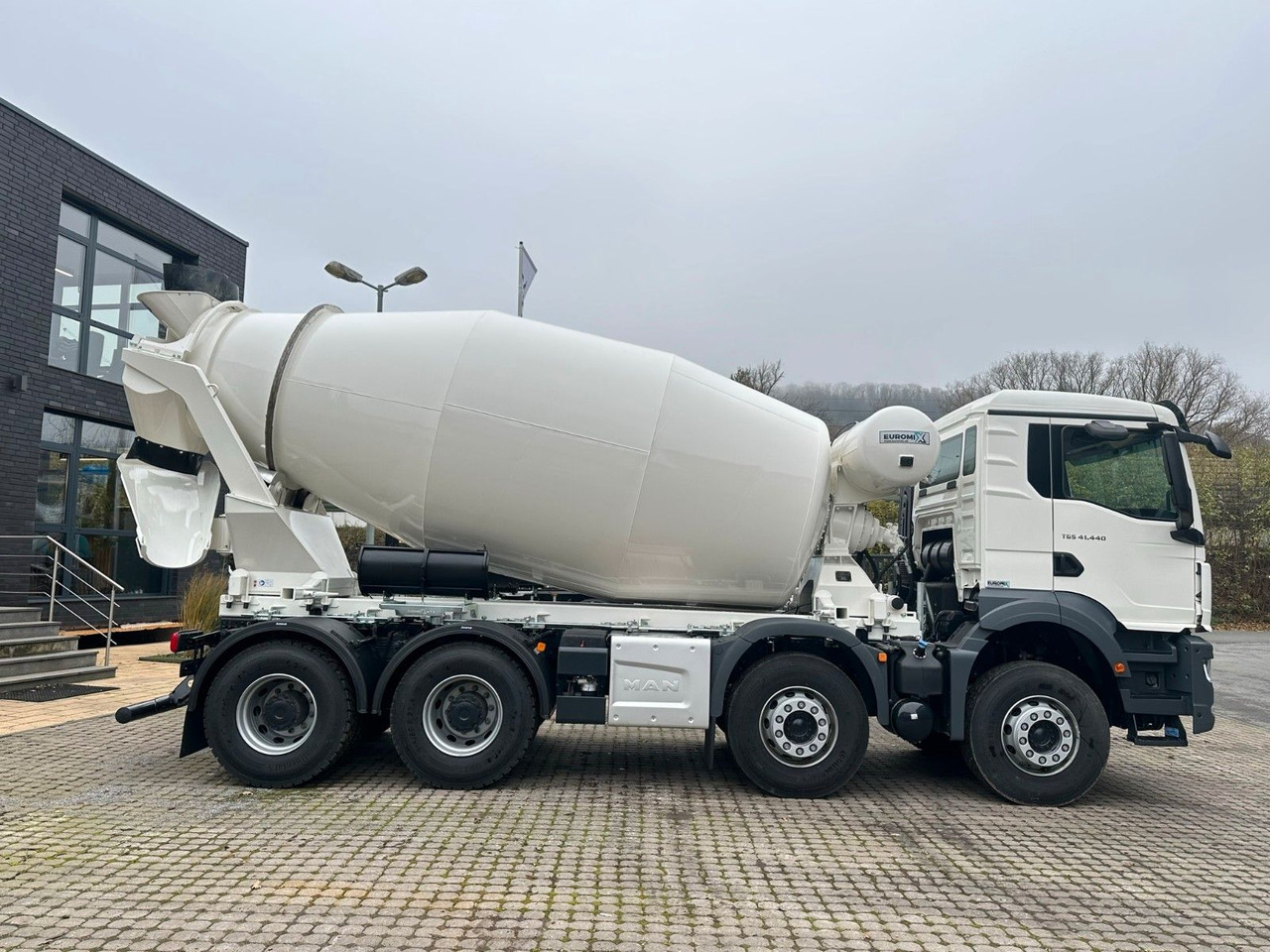 Camião basculante MAN TGS 41.480 8x4 WECHSELSYSTEM KIPPER+MISCHER: foto 6