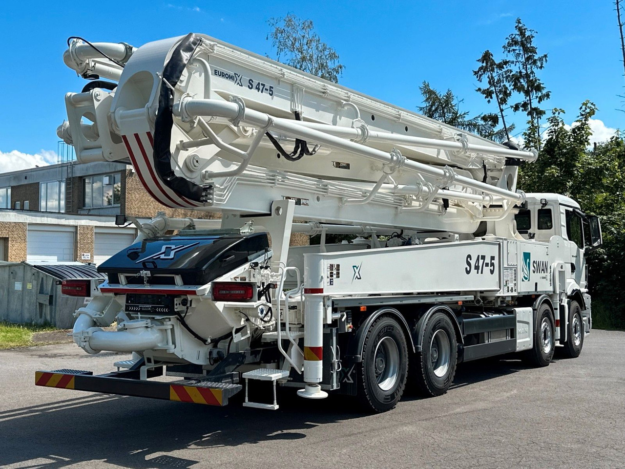 MAN TGS 41.520 8x4 SWAN TSP 47-5 160RZ ( 47m ) - Camião betoneira: foto 5 MAN TGS 41.520 8x4 SWAN TSP 47-5 160RZ ( 47m ) - Camião betoneira: foto 5