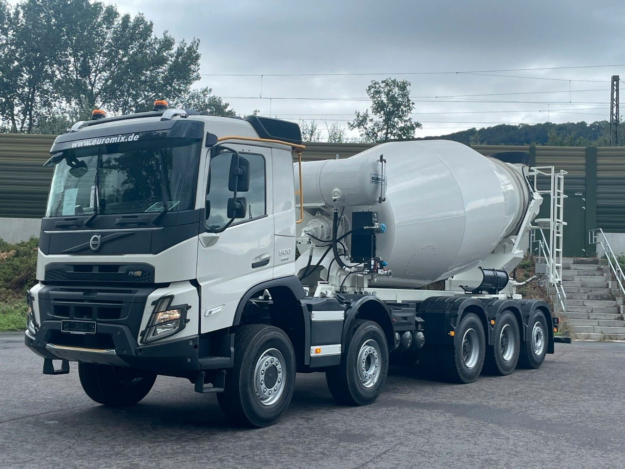 Volvo FMX 500 10x4 / Euromix MTP EM 12 R Euro 6e - Camião betoneira: foto 1 Volvo FMX 500 10x4 / Euromix MTP EM 12 R Euro 6e - Camião betoneira: foto 1