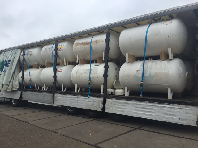 LPG GASTANK 2700 LITER Aboveground - Tanque de combustível: foto 1 LPG GASTANK 2700 LITER Aboveground - Tanque de combustível: foto 1