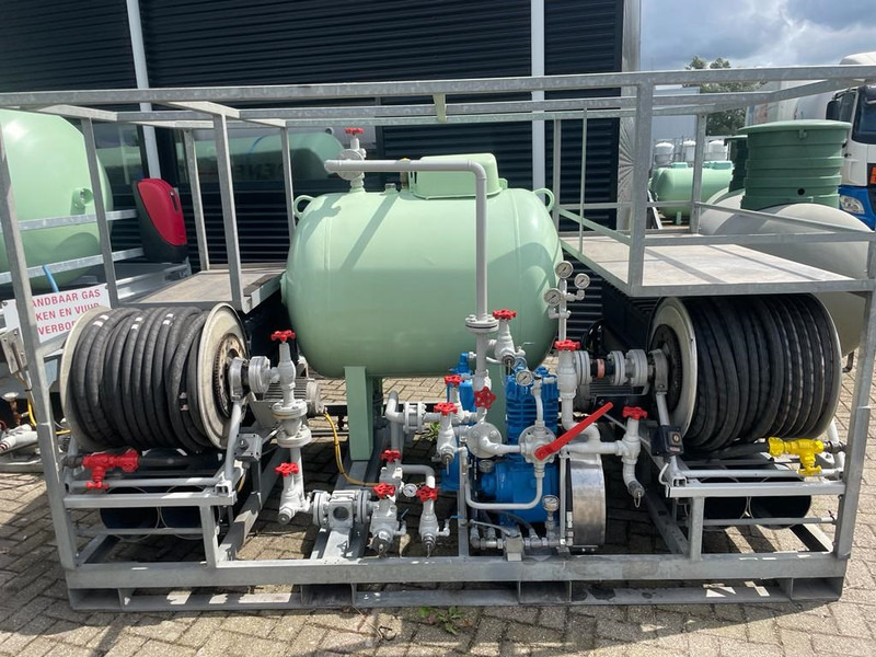 LPG Mobile Intervention 990L tank Unit Gas, Lpg, Gpl, Gaz, Propane, Butane including compressor and hoses - Tanque de combustível por Camião: foto 1 LPG Mobile Intervention 990L tank Unit Gas, Lpg, Gpl, Gaz, Propane, Butane including compressor and hoses - Tanque de combustível por Camião: foto 1