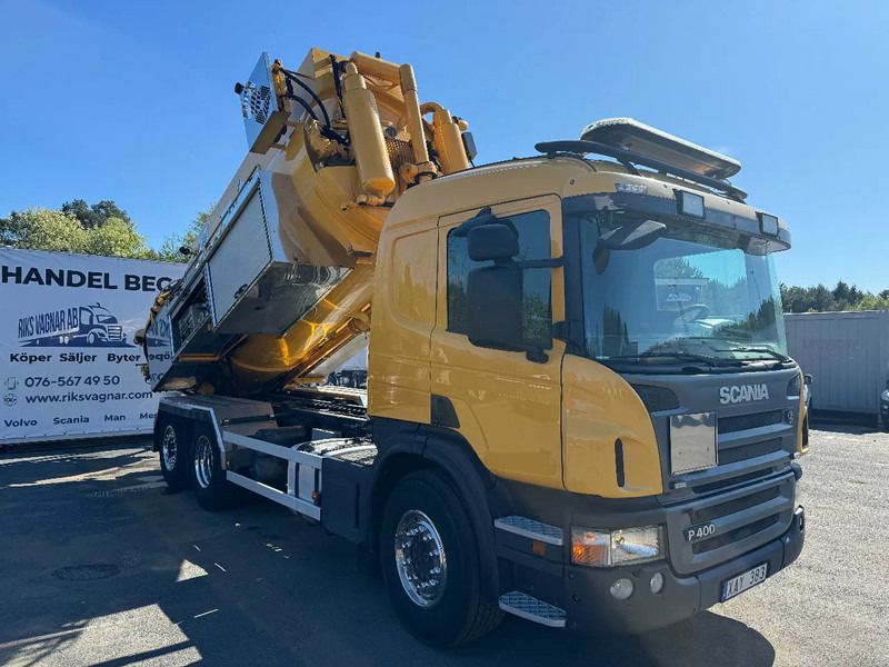 Scania P400 ADR, Combi Vacuum/Pressure 14m3 (2+4+8), 2009 - Caminhão limpa fossa: foto 1 Scania P400 ADR, Combi Vacuum/Pressure 14m3 (2+4+8), 2009 - Caminhão limpa fossa: foto 1