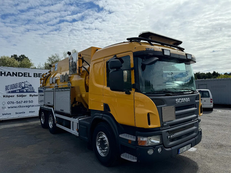 Scania P400 ADR, Combi Vacuum/Pressure 14m3 (2+4+8), 2009 - Caminhão limpa fossa: foto 1 Scania P400 ADR, Combi Vacuum/Pressure 14m3 (2+4+8), 2009 - Caminhão limpa fossa: foto 1