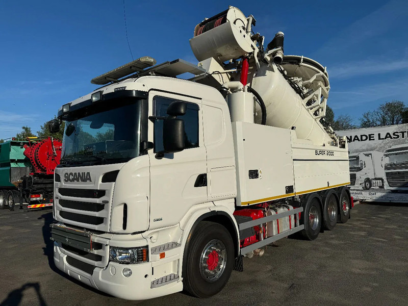 Scania R480 Vacuum / Sewer Jetter / Recycler, Euro 6, Super 2000 (16m3), 2013 - Caminhão limpa fossa: foto 4 Scania R480 Vacuum / Sewer Jetter / Recycler, Euro 6, Super 2000 (16m3), 2013 - Caminhão limpa fossa: foto 4