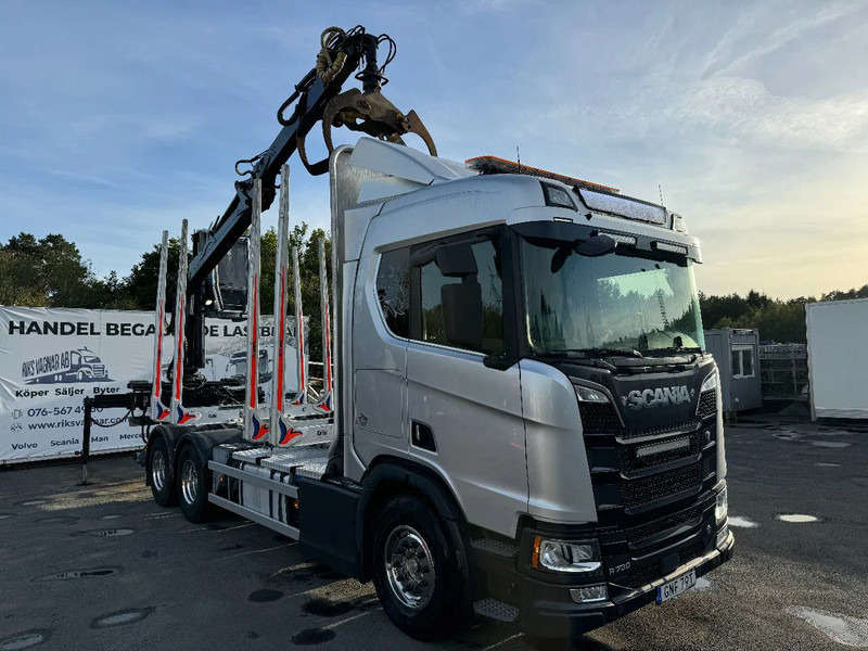 Scania R730 V8 6X4, Retarder,Timber-truck + Kesla, 2020 - Camião de transporte de madeira, Camião grua: foto 1 Scania R730 V8 6X4, Retarder,Timber-truck + Kesla, 2020 - Camião de transporte de madeira, Camião grua: foto 1