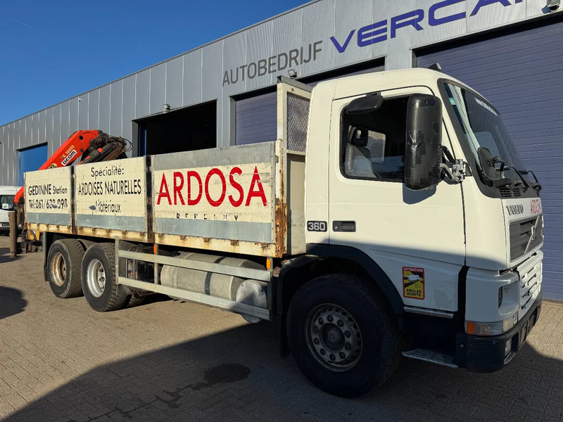Volvo FM 10.360 **BELGIAN TRUCK-FULL STEEL-PALFINGER PK16000** - Camião de caixa aberta/ Plataforma, Camião grua: foto 3 Volvo FM 10.360 **BELGIAN TRUCK-FULL STEEL-PALFINGER PK16000** - Camião de caixa aberta/ Plataforma, Camião grua: foto 3