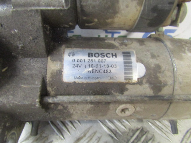 DAF LF 220 STARTER MOTOR BOSCH P/NO 0-001 251 007 - Sistema elétrico por Camião: foto 2 DAF LF 220 STARTER MOTOR BOSCH P/NO 0-001 251 007 - Sistema elétrico por Camião: foto 2