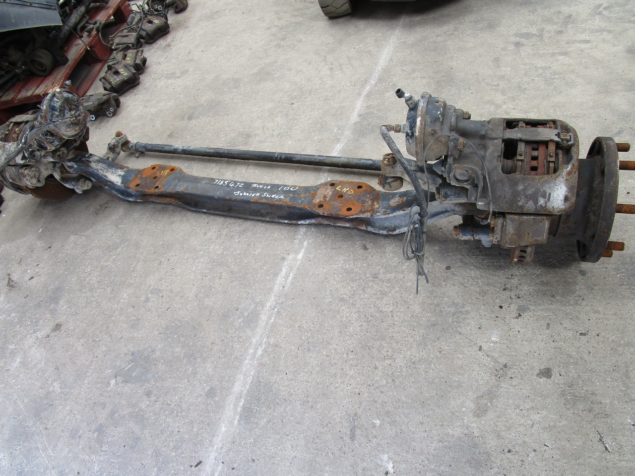 IVECO JOHNSON SWEEPER FRONT AXLE P/NO 7185472 - Eixo e peças por Veículo municipal/ Especial: foto 1 IVECO JOHNSON SWEEPER FRONT AXLE P/NO 7185472 - Eixo e peças por Veículo municipal/ Especial: foto 1