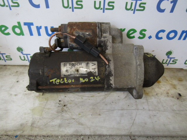 IVECO TECTOR 180E24/75E17 STARTER MOTOR BOSCH P/NO 0-001231009 - Sistema elétrico por Camião: foto 1 IVECO TECTOR 180E24/75E17 STARTER MOTOR BOSCH P/NO 0-001231009 - Sistema elétrico por Camião: foto 1