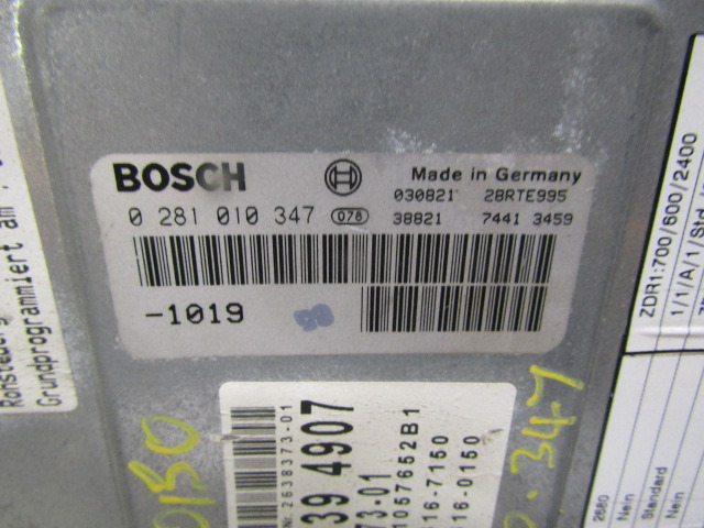 MAN ECM 280 ENGINE ECU P/NO 02811010347 - Centralina electrónica por Camião: foto 3 MAN ECM 280 ENGINE ECU P/NO 02811010347 - Centralina electrónica por Camião: foto 3
