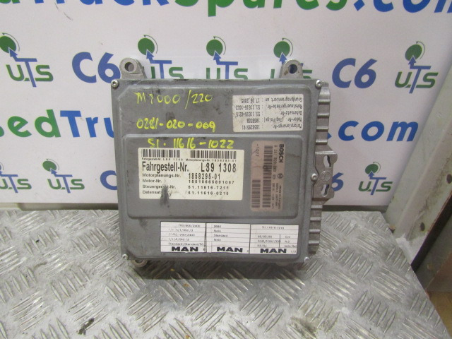 MAN M2000 SERIES 220 ENGINE ECU BOSCH P/NO 0.281020009 - Centralina electrónica por Camião: foto 1 MAN M2000 SERIES 220 ENGINE ECU BOSCH P/NO 0.281020009 - Centralina electrónica por Camião: foto 1