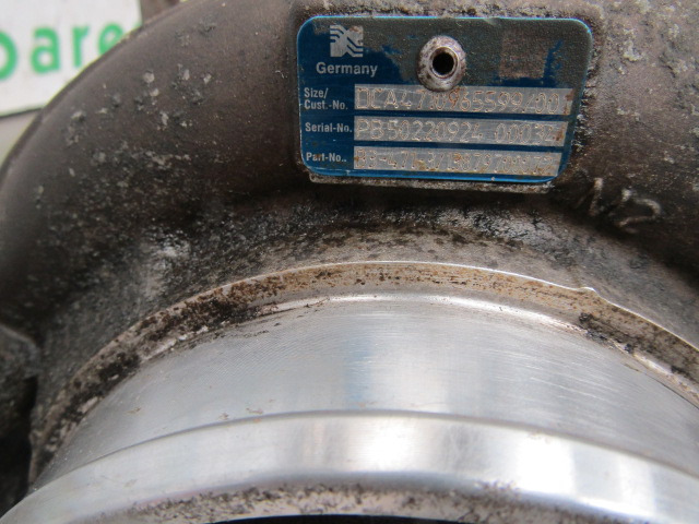 MERCEDES ACTROS MP4 OM471-6 TURBO ‘BORGWARNER’ OCA 4710965599/00 - Turbocompressor por Camião: foto 3 MERCEDES ACTROS MP4 OM471-6 TURBO ‘BORGWARNER’ OCA 4710965599/00 - Turbocompressor por Camião: foto 3