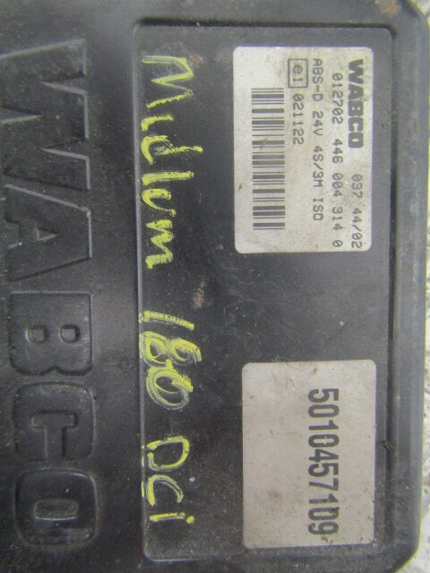 RENAULT MIDLUM DCI ABS WABCO CONTROL UNIT P/NO 446004/5010457109 - Sistema elétrico por Camião: foto 2 RENAULT MIDLUM DCI ABS WABCO CONTROL UNIT P/NO 446004/5010457109 - Sistema elétrico por Camião: foto 2
