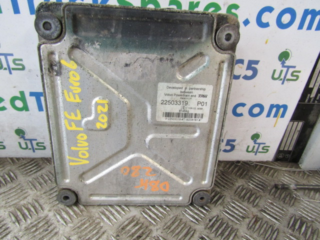 Centralina electrónica por Camião VOLVO D8K ENGINE ECU P/NO 22503319 P01 EURO 6: foto 1