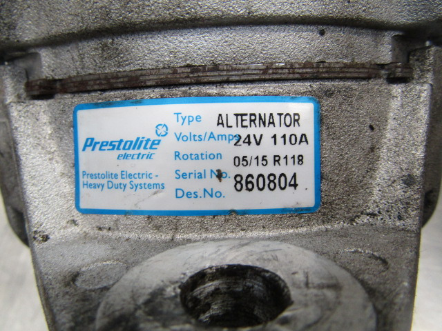 VOLVO FH13A ALTERNATOR 24V / 110A - Sistema elétrico por Camião: foto 3 VOLVO FH13A ALTERNATOR 24V / 110A - Sistema elétrico por Camião: foto 3