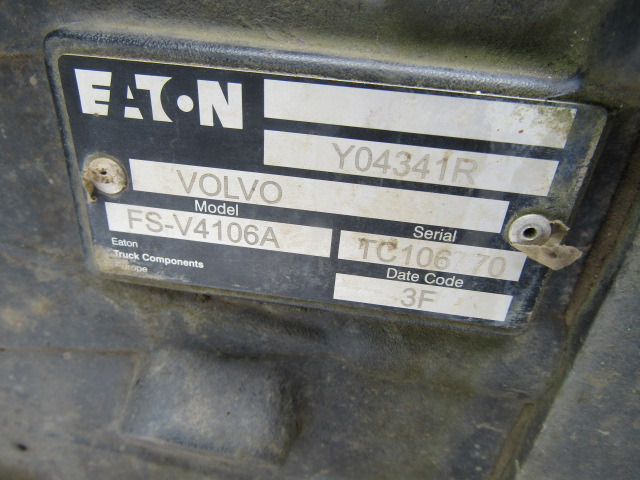 VOLVO FLE EATON 4106A 6 SPEED GEARBOX SUITS 1998 – 2006 TRUCK - Caixa de velocidade por Camião: foto 2 VOLVO FLE EATON 4106A 6 SPEED GEARBOX SUITS 1998 – 2006 TRUCK - Caixa de velocidade por Camião: foto 2